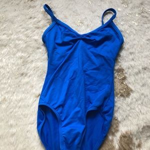 Danskin blue leotard